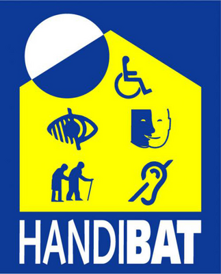 Logo Handibat accessibilité