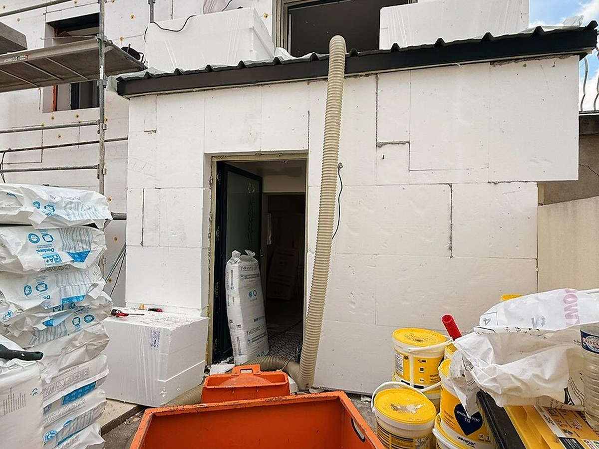 Chantier Isolation et ravalement de façade n°5